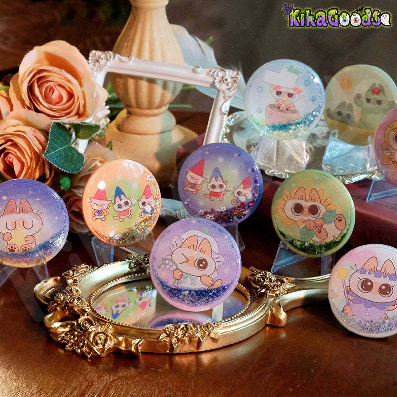 Nobeko Azukisan Wonderful Garden Series Flow Sand Badge Blind Box