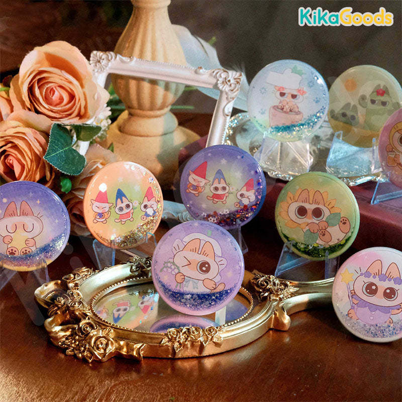 Nobeko Azukisan Wonderful Garden Series Flow Sand Badge Blind Box