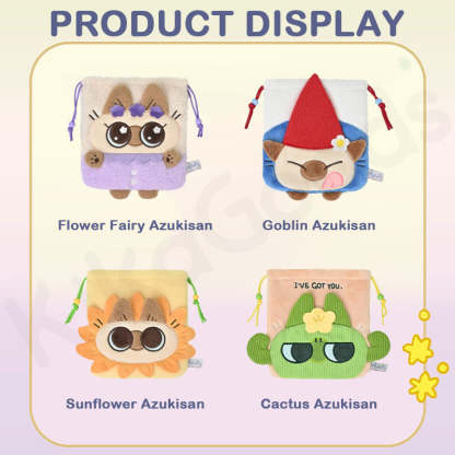 Nobeko Azukisan Wonderful Garden Series Drawstring Bag Blind Box