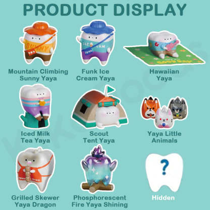 The Tooth Family Camping 2.5 Series Blind Box