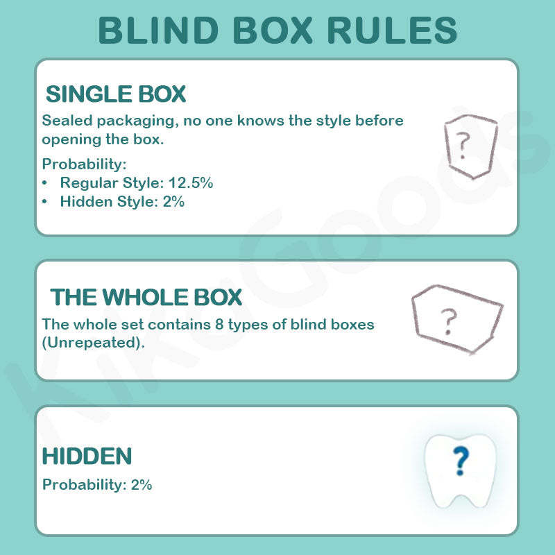 The Tooth Family Camping 2.5 Series Blind Box