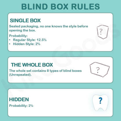 The Tooth Family Camping 2.5 Series Blind Box