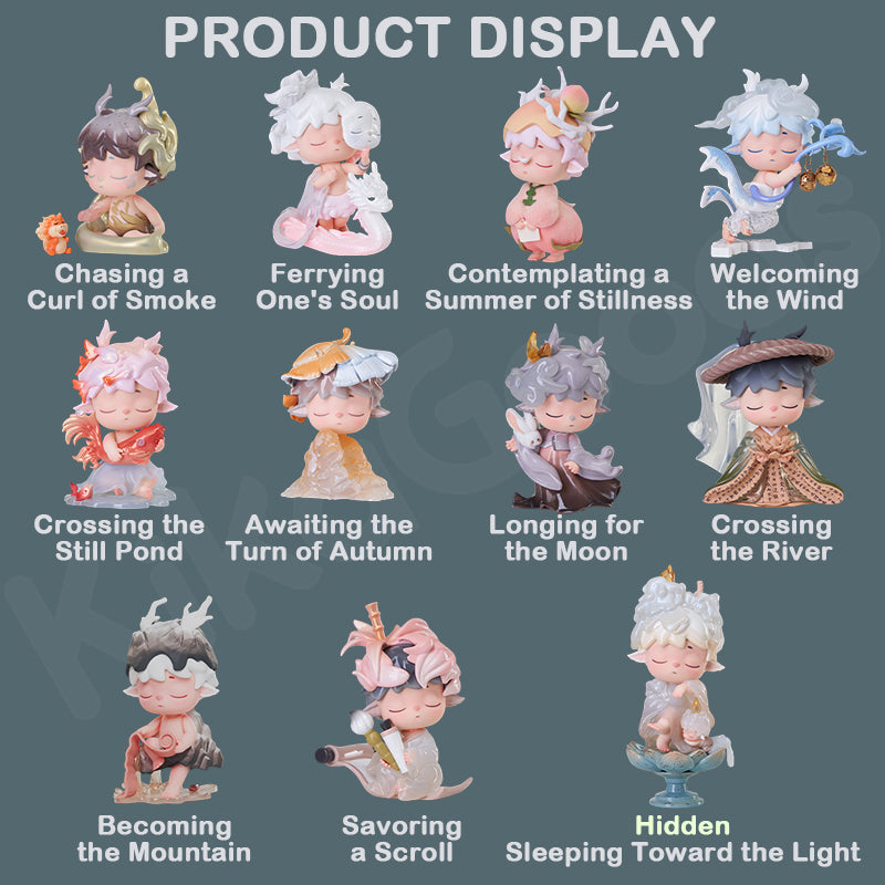 MIMI Neo Chinese Style The Poetry of Time in Four Seasons Series Blind Box