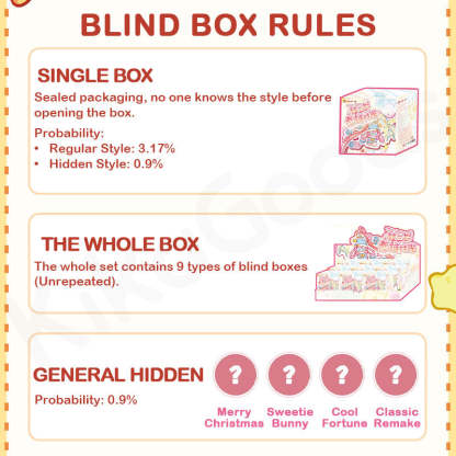 Baby Three Love Chain Time Series Blind Box