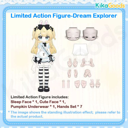 The Key Collection Series Dream Explorer 1/12 BJD Limited Action Figure【Shipped in Nov./Dec. 2025】