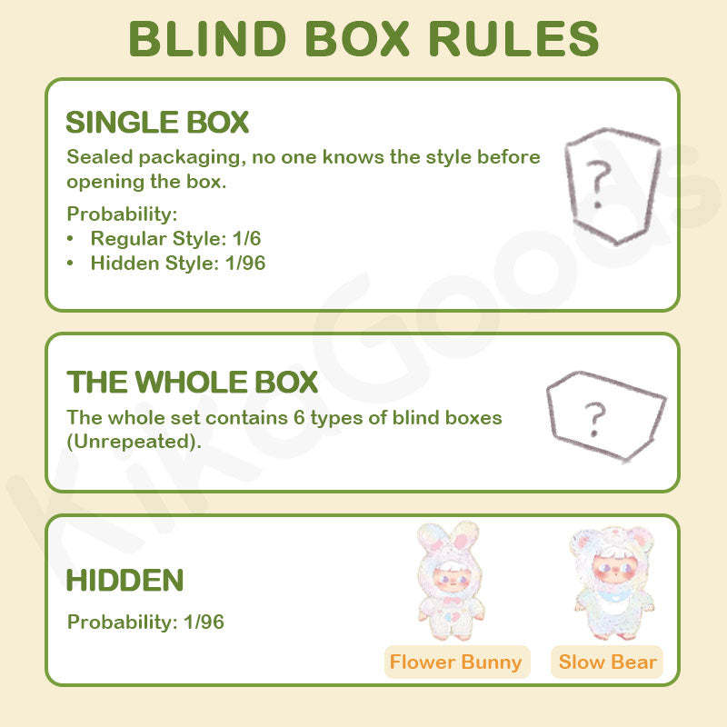 Cimmy Love U Secretly Series Plush Blind Box