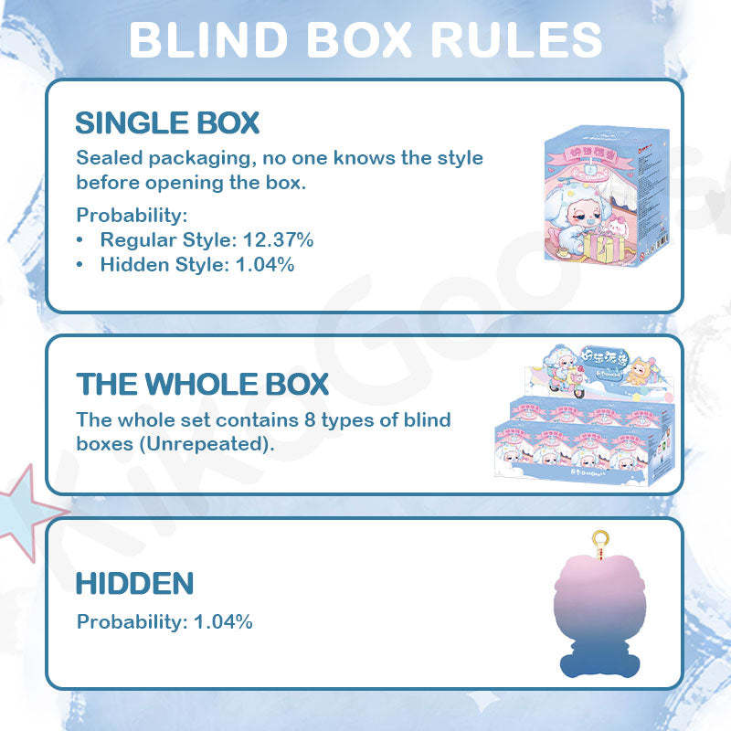 Sleepy Baby Doudou Lucky Delivery Series Plush Blind Box