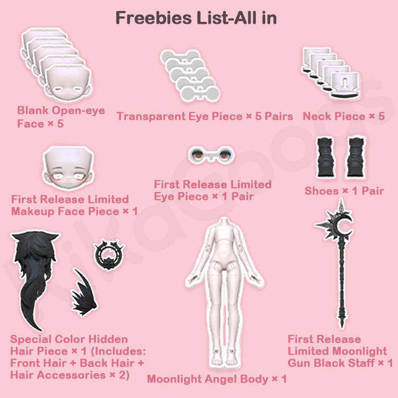 Lunar Lore Series 1/8 Action Figure BJD Blind Box【Shipped in Nov/.Dec. 2025】