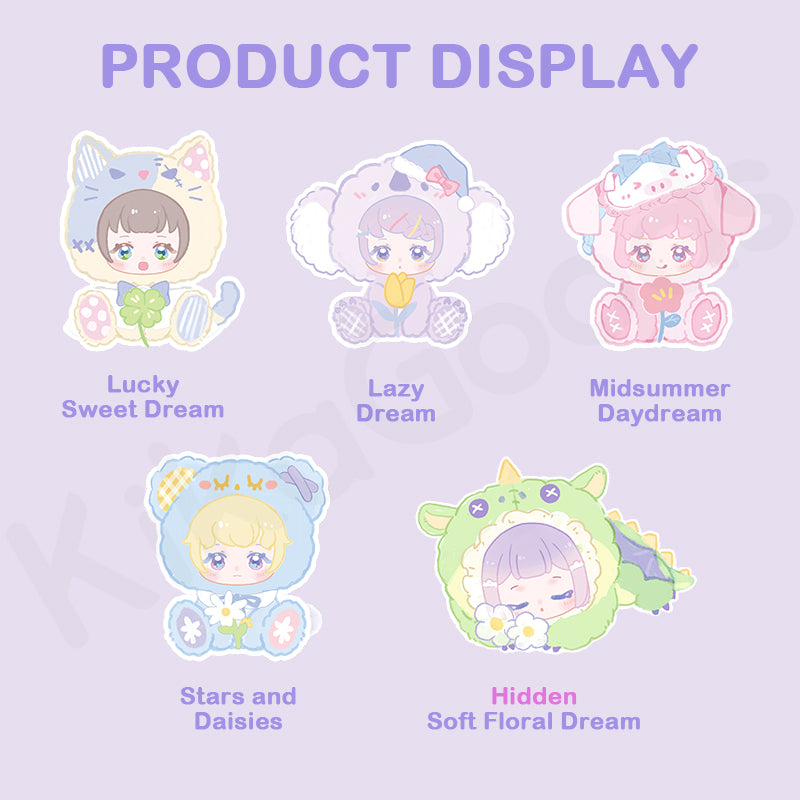 Nyzaii Garden that Falls Asleep Series Plush Blind Box【Shipped in Nov. 2025】