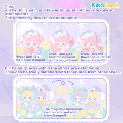 Nyzaii Garden that Falls Asleep Series Plush Blind Box【Shipped in Nov. 2025】