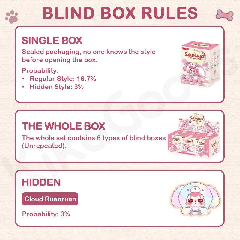 Samuel "Puppy Be Good" Series Plush Blind Box