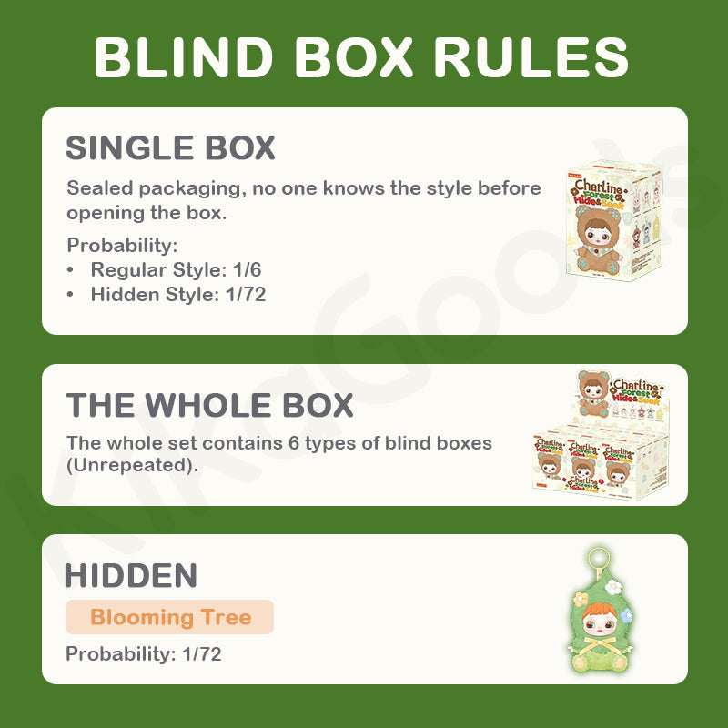 Charline Forest Hide & Seek Series Plush Blind Box