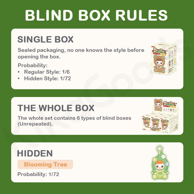 Charline Forest Hide & Seek Series Plush Blind Box