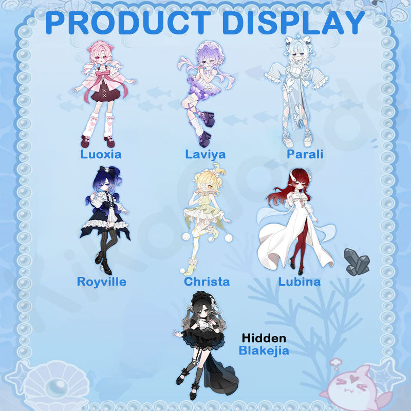 Minty Ocean Gem Series 1/8 Action Figure BJD Blind Box【Shipped within 10 Working Days】