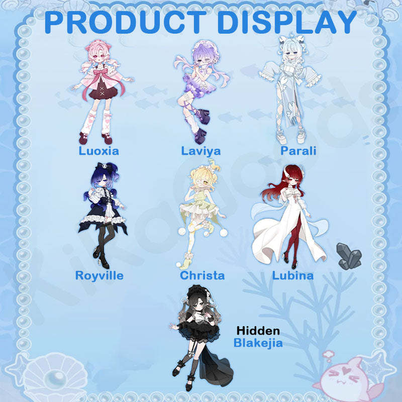 Minty Ocean Gem Series 1/8 Action Figure BJD Blind Box【Shipped within 10 Working Days】