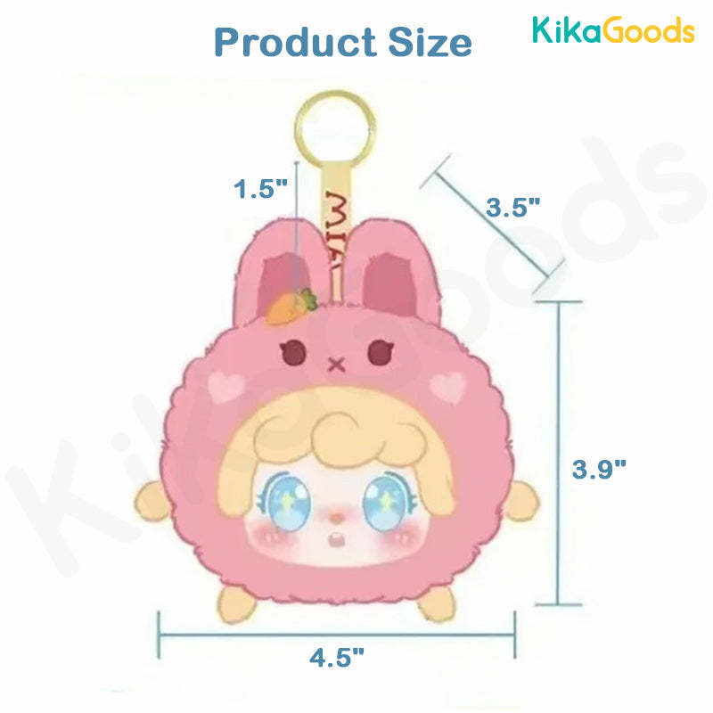 What is in Mia Zoo Series Plush Blind Box