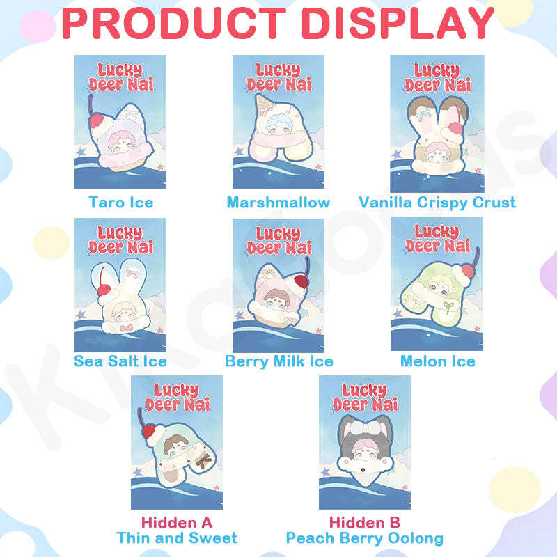 Lucky Deer Nai Rongrong Ice Series Plush Blind Box