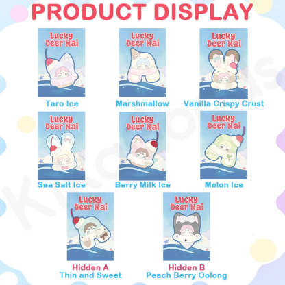Lucky Deer Nai Rongrong Ice Series Plush Blind Box