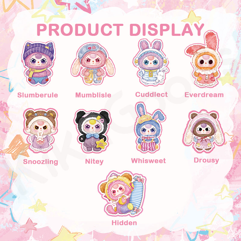 Baby Three Sweet Dream 100% Series Plush Blind Box