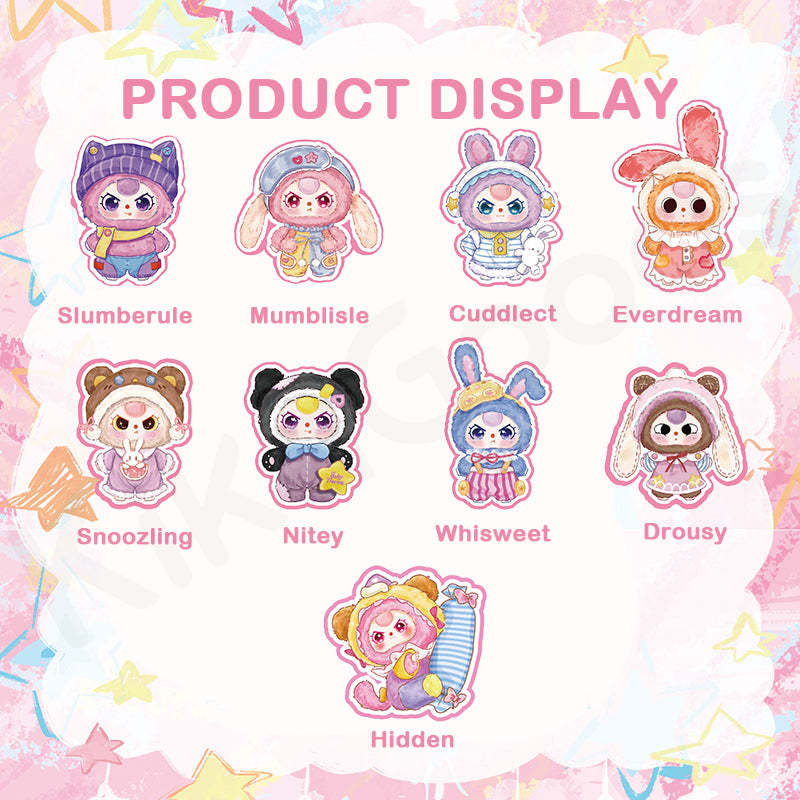 Baby Three Sweet Dream 100% Series Plush Blind Box – KikaGoods