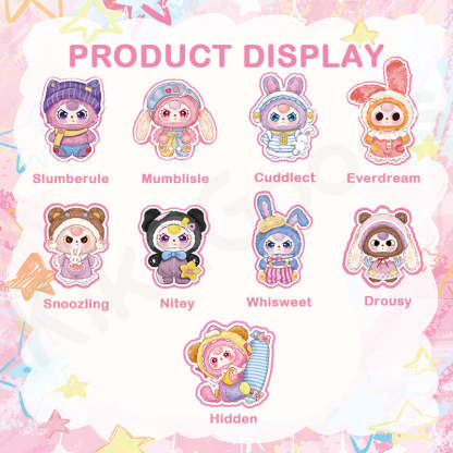 Babythree　甘い夢シリーズ　100%　レア目 Baby Three Sweet Dream 100% Series Plush Blind Box – KikaGoods