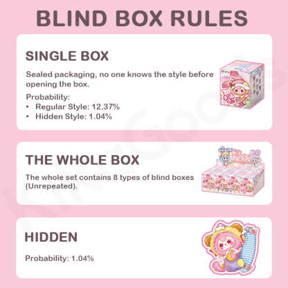 Baby Three Sweet Dream 100% Series Plush Blind Box