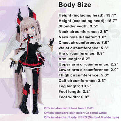 TinyFox 'Chelsea' 1/4 Points PEKO Body Action Figure【Shipped in Apr./May. 2026】