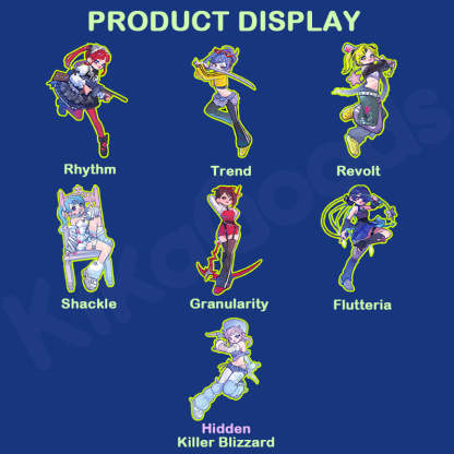 Eve Lynna Dual Killer Series Action Figure MJD Blind Box【Shipped in Dec. 2025/Jan. 2026】