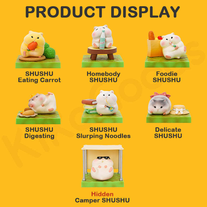 Hamster Family SHUSHU Series Blind Box【Shipped in Oct./Nov. 2025】