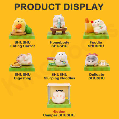 Hamster Family SHUSHU Series Blind Box【Shipped in Oct./Nov. 2025】