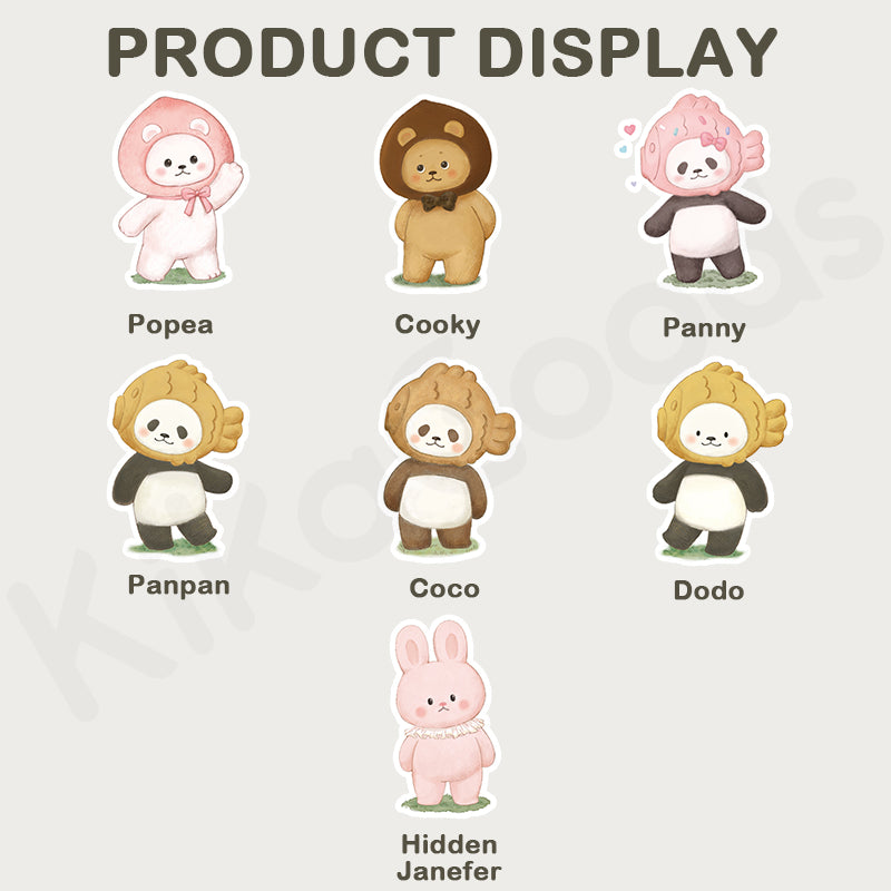 PanPan I Stand by Me Series Blind Box – KikaGoods Wholesale