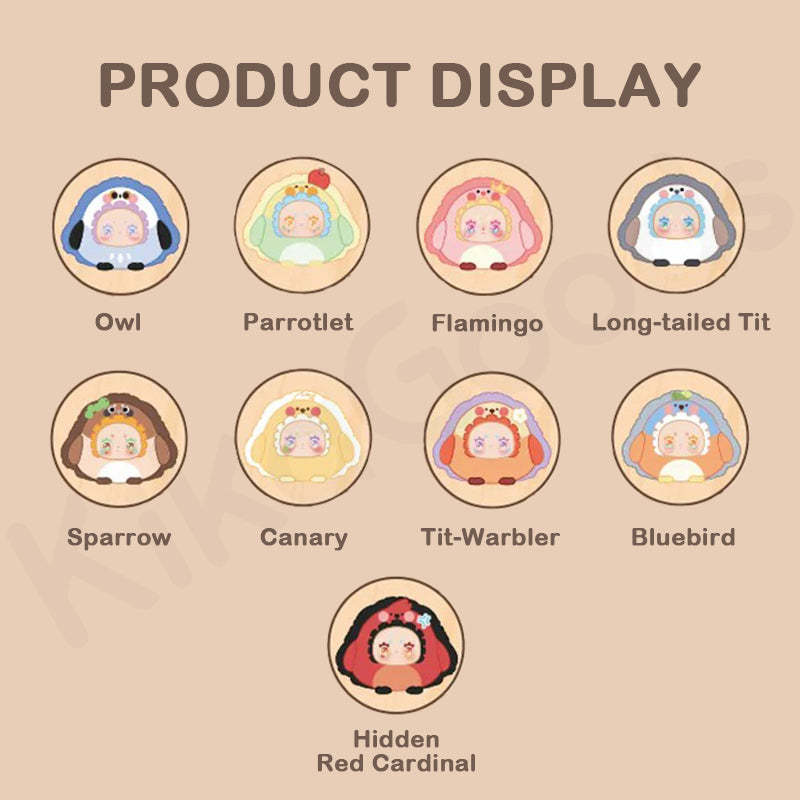 Lovely Emma Birdie Escape Series Plush Blind Box【Shipped in Nov./Dec. 2025】