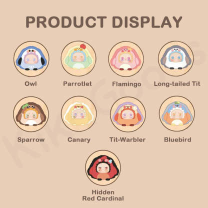 Lovely Emma Birdie Escape Series Plush Blind Box【Shipped in Nov./Dec. 2025】