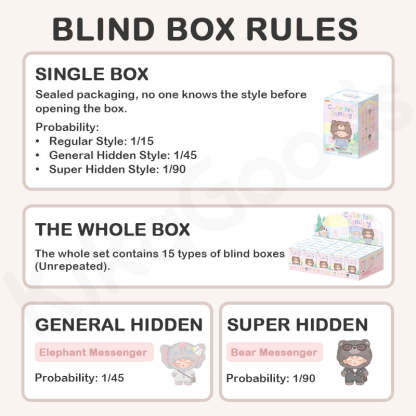 YUMO Cute Pet Family Series Mini Blind Box【Shipped in Nov./Dec. 2025】