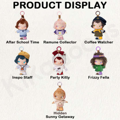 NINNIC Wild Free Series Plush Pendant Blind Box【Shipped in Nov./Dec. 2025】