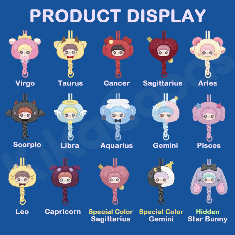 MayMei Horoscope Stories Series Plush Blind Box【Shipped in Nov./Dec. 2025】