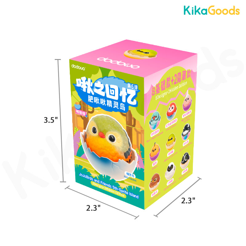 JoJo Birds and Friends 5th Sprite Island Series Blind Box