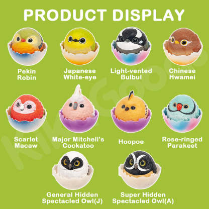 JoJo Birds and Friends 5th Sprite Island Series Blind Box