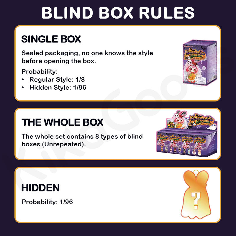 Baby Three Halloween Castle Adventure Series Plush Blind Box