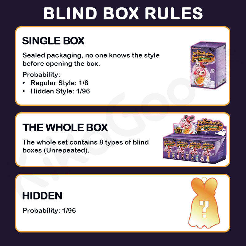 Baby Three Halloween Castle Adventure Series Plush Blind Box