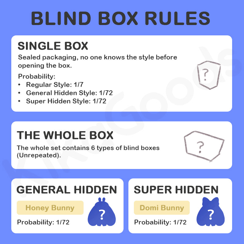 Mocici Sweet Bunny Magic Wonderland Series Plush Blind Box【Shipped in Nov./Dec. 2025】