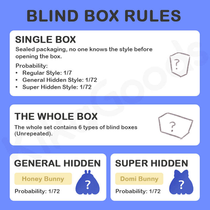 Mocici Sweet Bunny Magic Wonderland Series Plush Blind Box【Shipped in Nov./Dec. 2025】