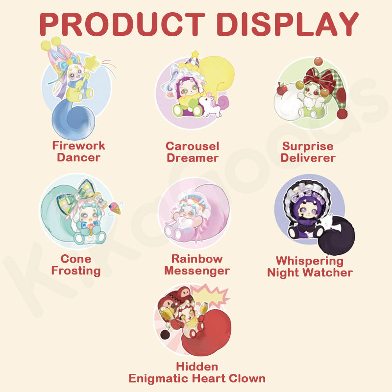 Boboco Enigma Wonderland Series Plush Blind Box