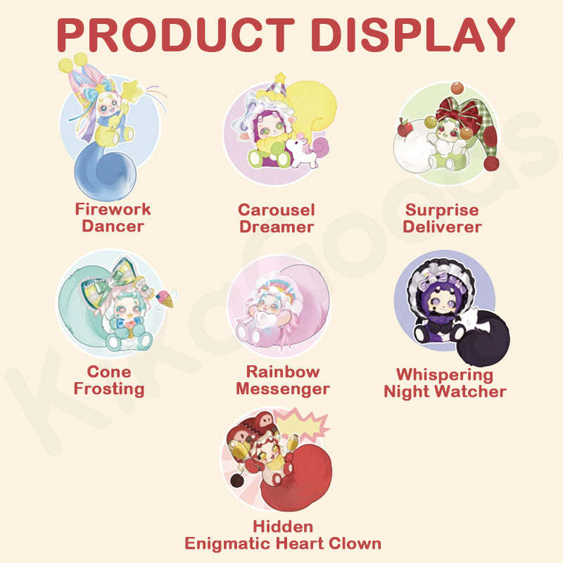 Boboco Enigma Wonderland Series Plush Blind Box