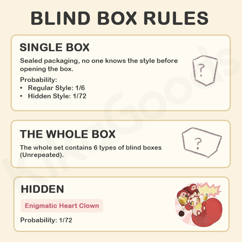 Boboco Enigma Wonderland Series Plush Blind Box