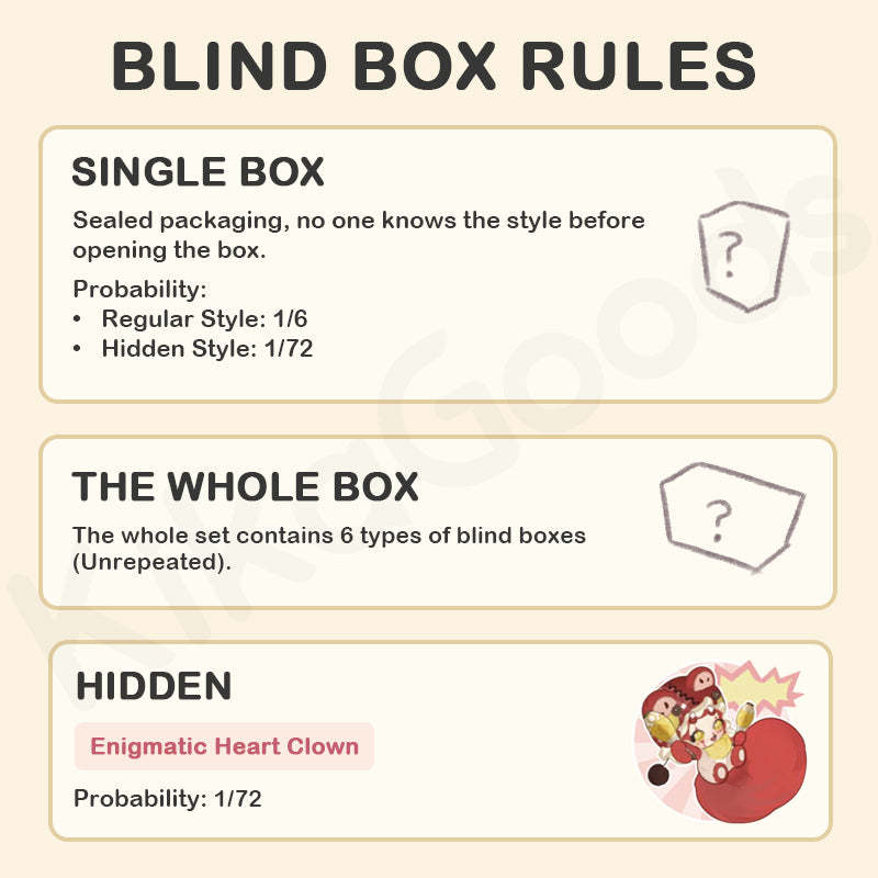 Boboco Enigma Wonderland Series Plush Blind Box