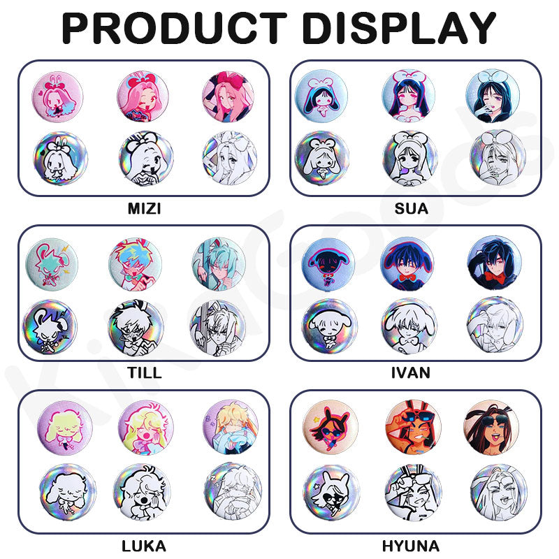 Alien Stage Rabbit Series Little Badge Blind Box