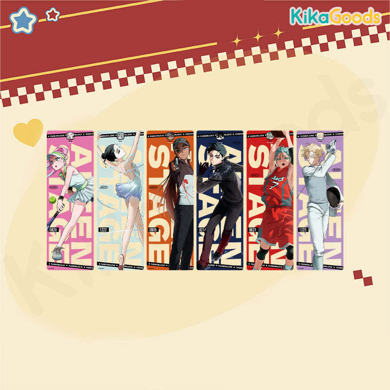 Alien Stage Passion Series PVC Ticket Stub Blind Box