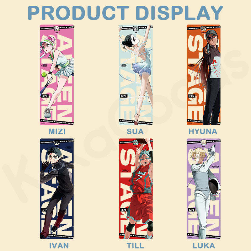 Alien Stage Passion Series PVC Ticket Stub Blind Box