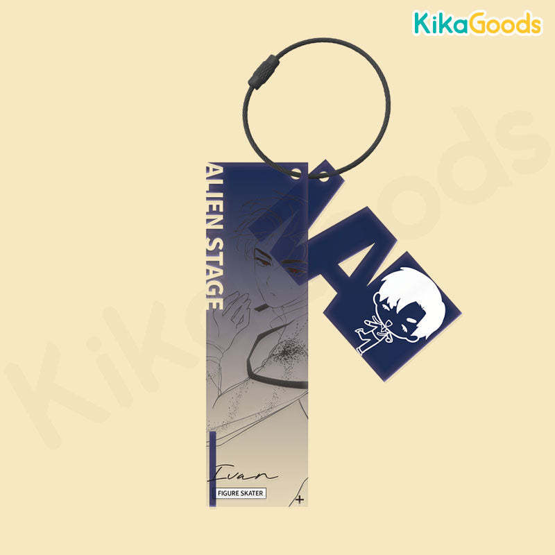 Alien Stage Passion Series Line Art Acrylic Keychain Blind Box